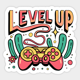 Level Up Sticker